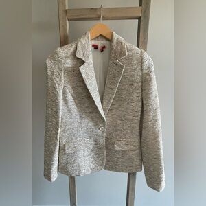 Alice & Olivia shimmering tweed blazer